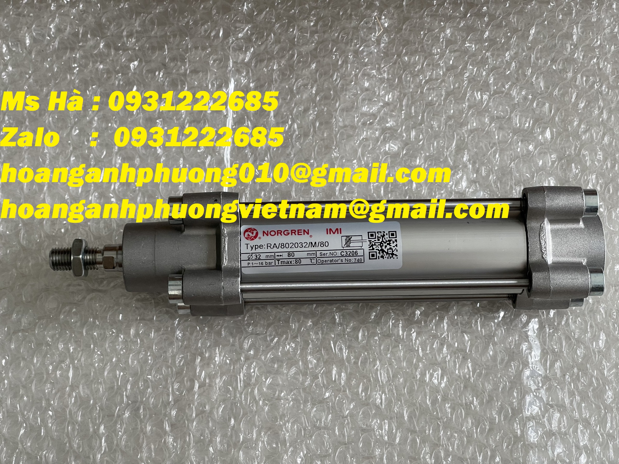 RA/802032/M/80 xy lanh - Công Ty Hoàng Anh Phương - Nhập khẩu